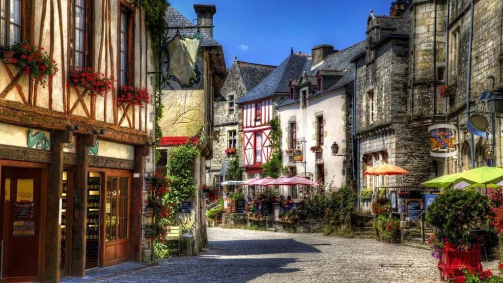 Le Moulin De Gueuzon Apartment Rochefort-en-Terre Luaran gambar